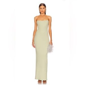 Michael Costello x REVOLVE Brigs Gown in Sage
